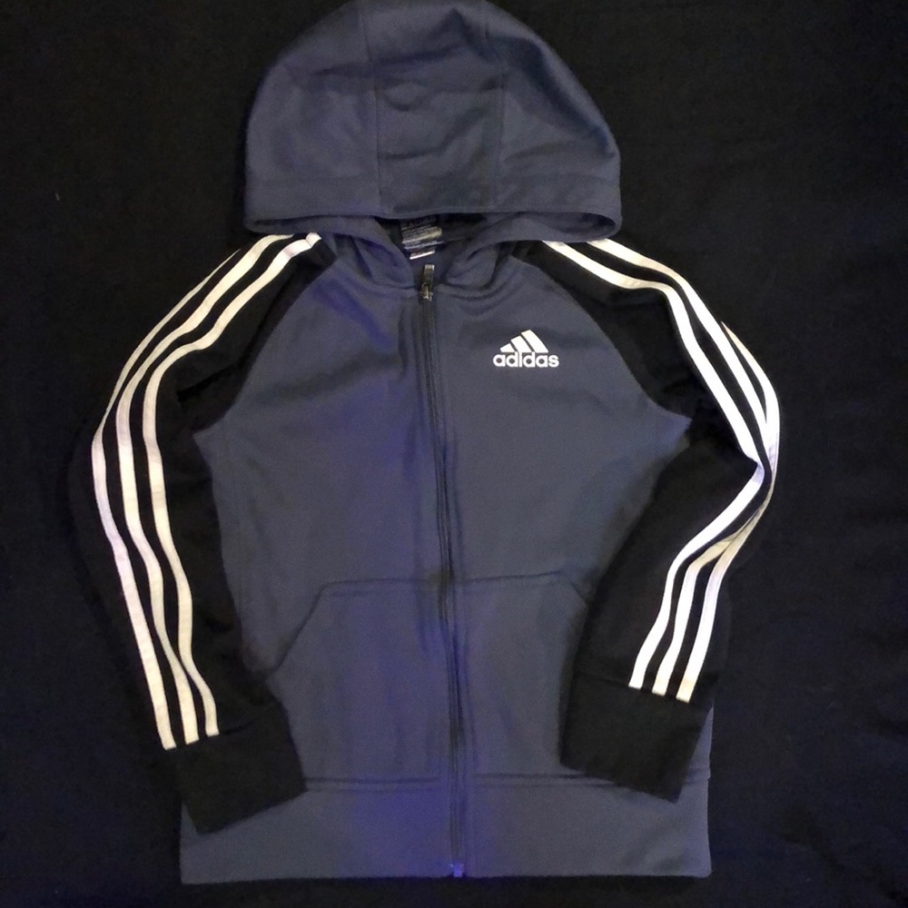 Boys adidas zip up jacket